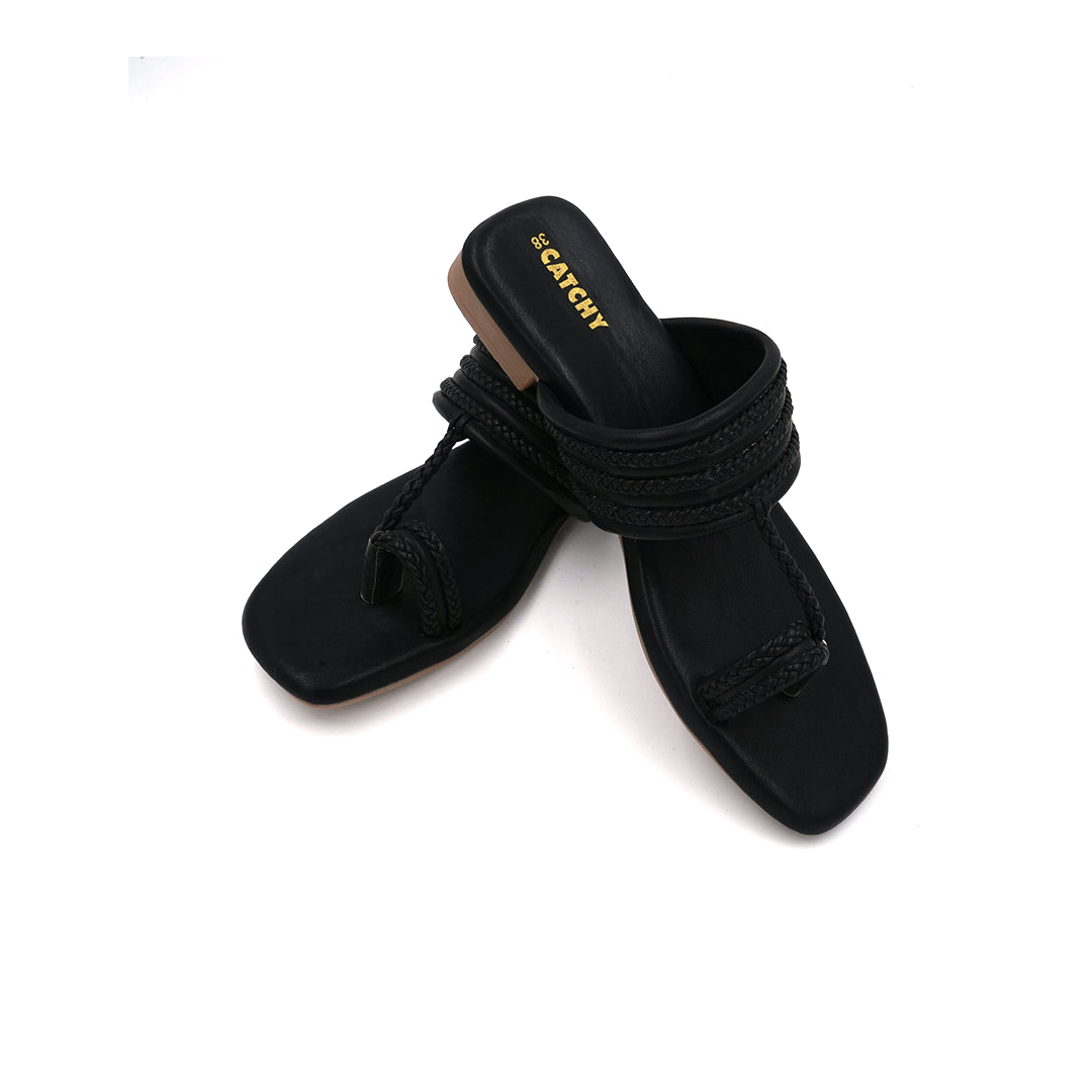 Catchy Multi-Strap Comfort Flats