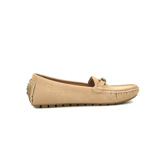 Catchy Women's Genuine Leather Flat Loafer