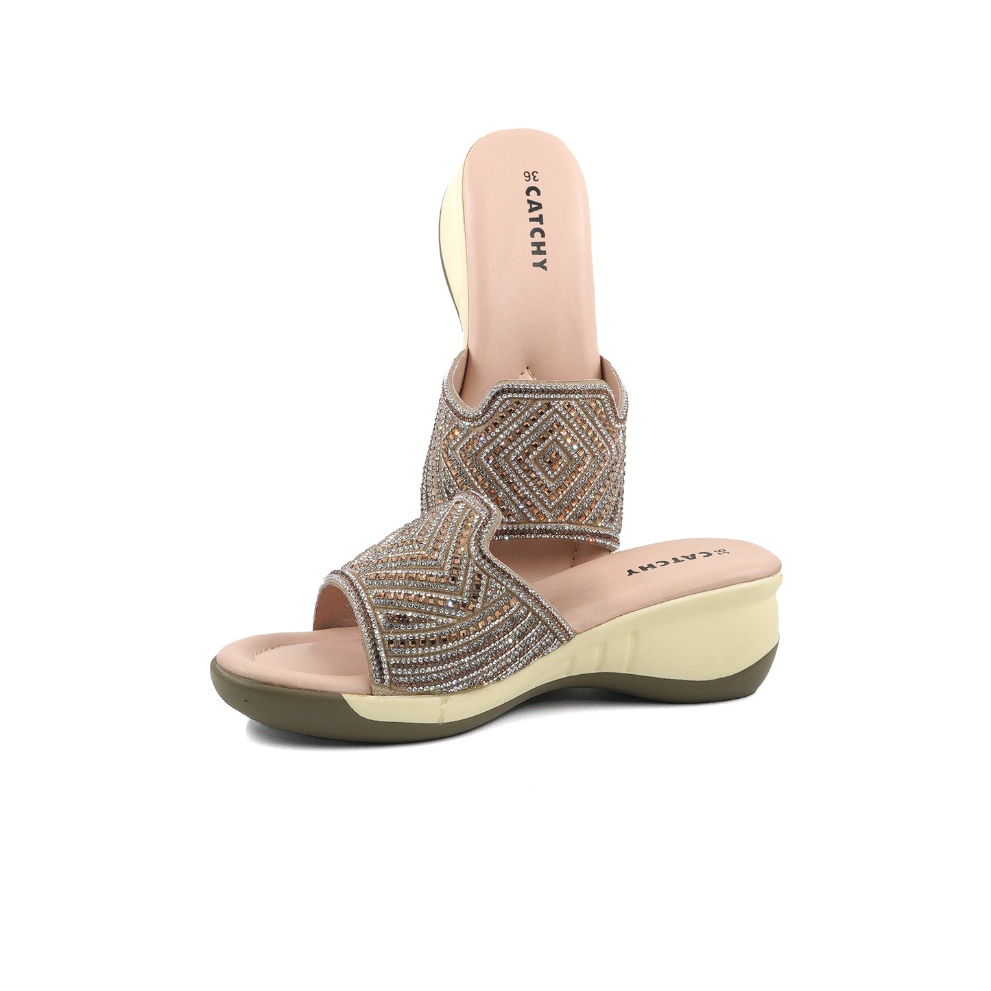 Catchy Comfort Wedge Slides