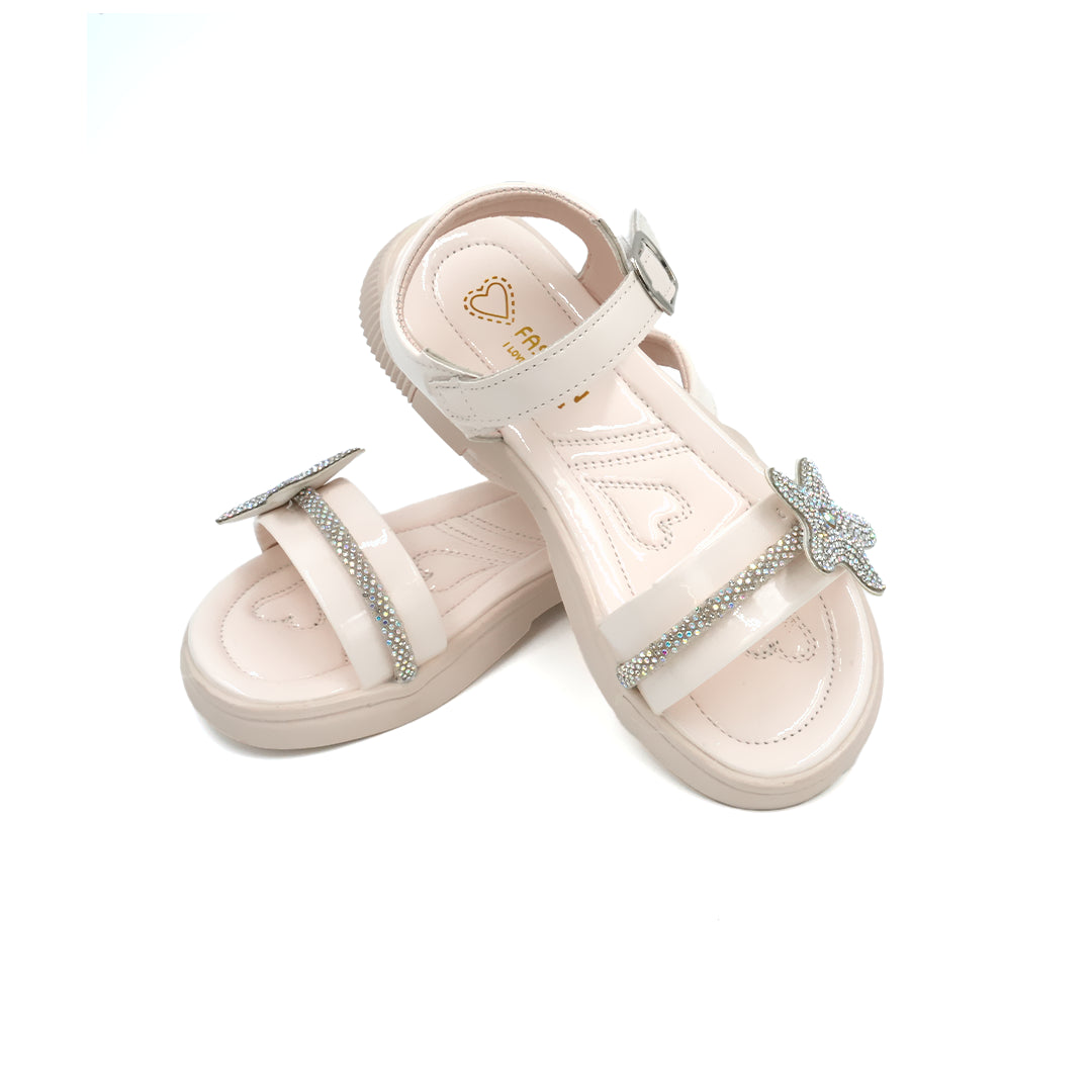 Catchy Girls' Stylish Buckle Sandal