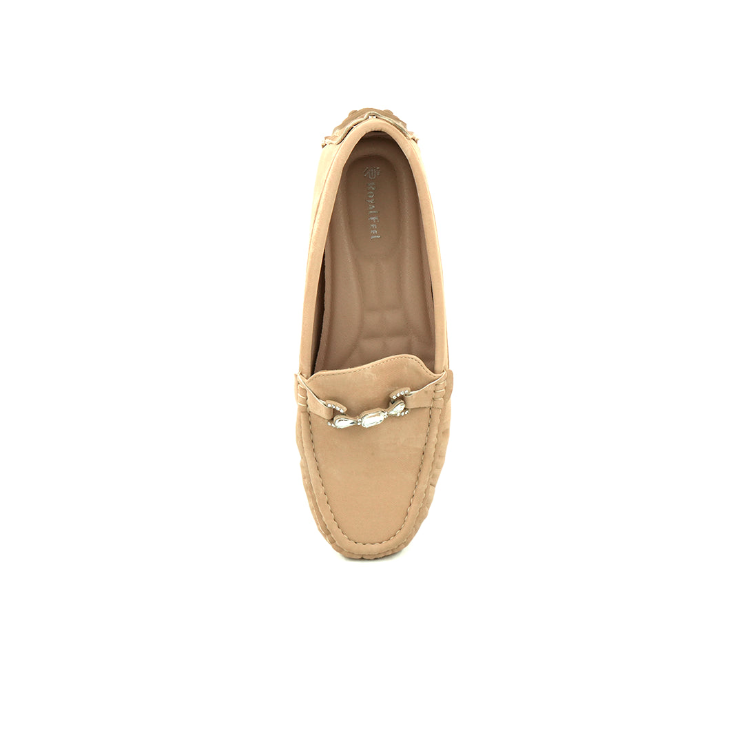 Catchy Women's Genuine Leather Flat Loafer