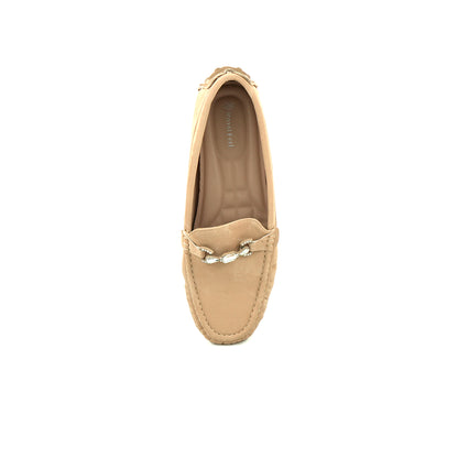 Catchy Women's Genuine Leather Flat Loafer