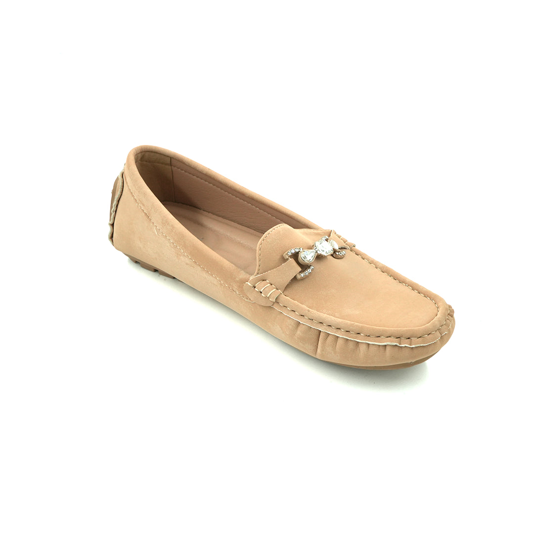 Catchy Women's Genuine Leather Flat Loafer